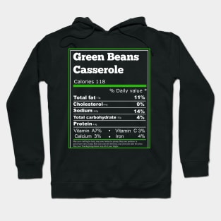 Green Beans Casserole Nutrition Hoodie